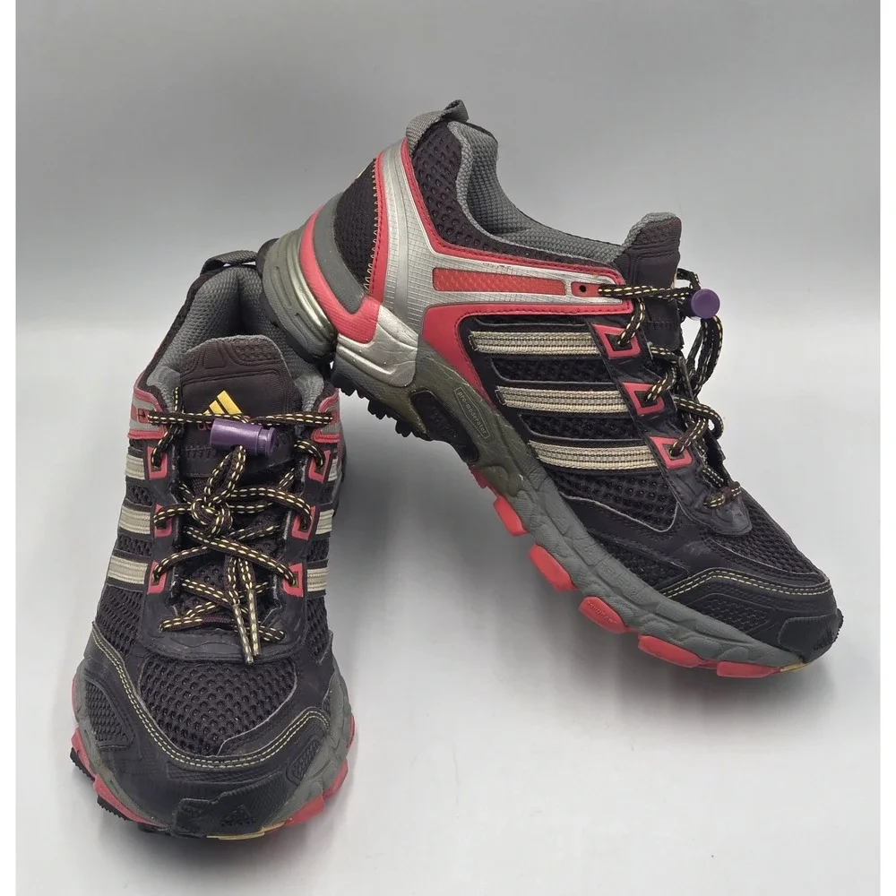Adidas Kanadia TR2 Trail Running Hiking Shoes Womens 8 Purple Pink G01882